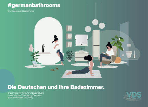 Grundlagenstudie 2024 #germanbathrooms der Vereinigung Deutsche Sanitärwirtschaft e.V. (VDS)