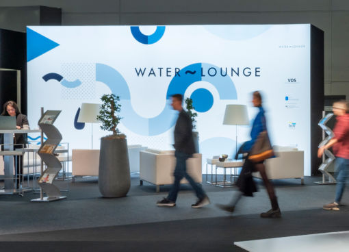 Die VDS ist auf der ISH 2025 wieder mit der Waterlounge vertreten